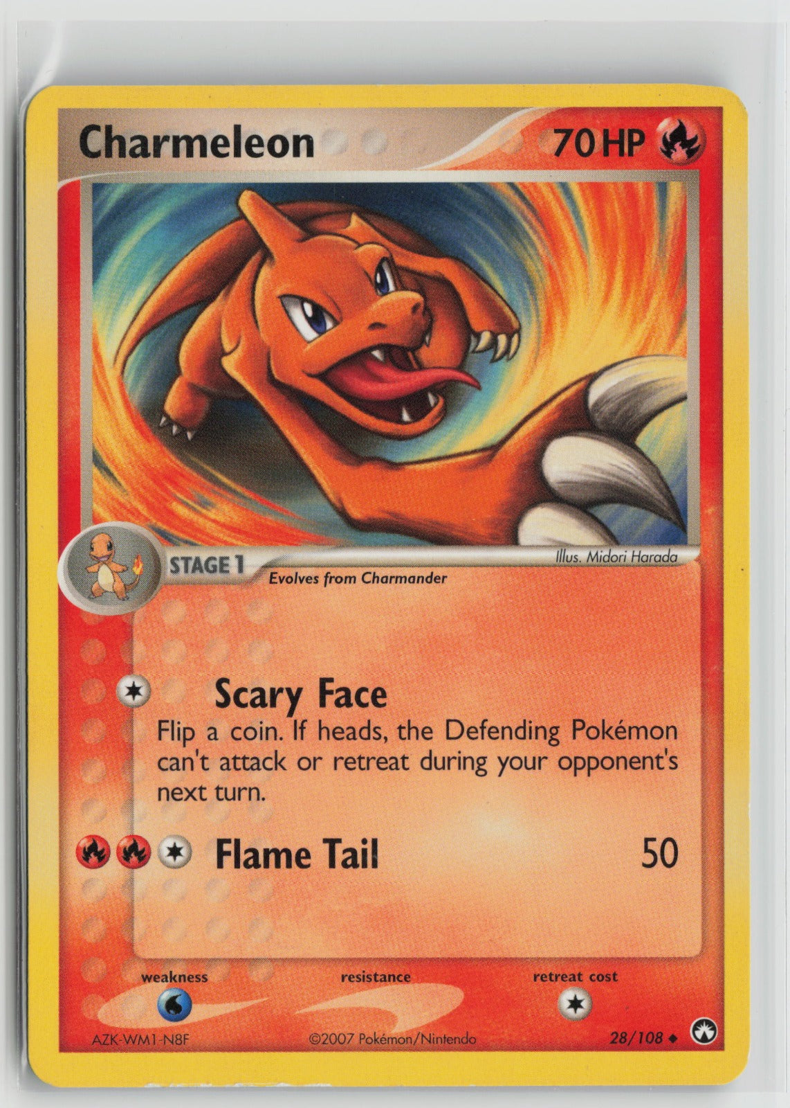 Charmeleon Uncommon PK 28/108 MP
