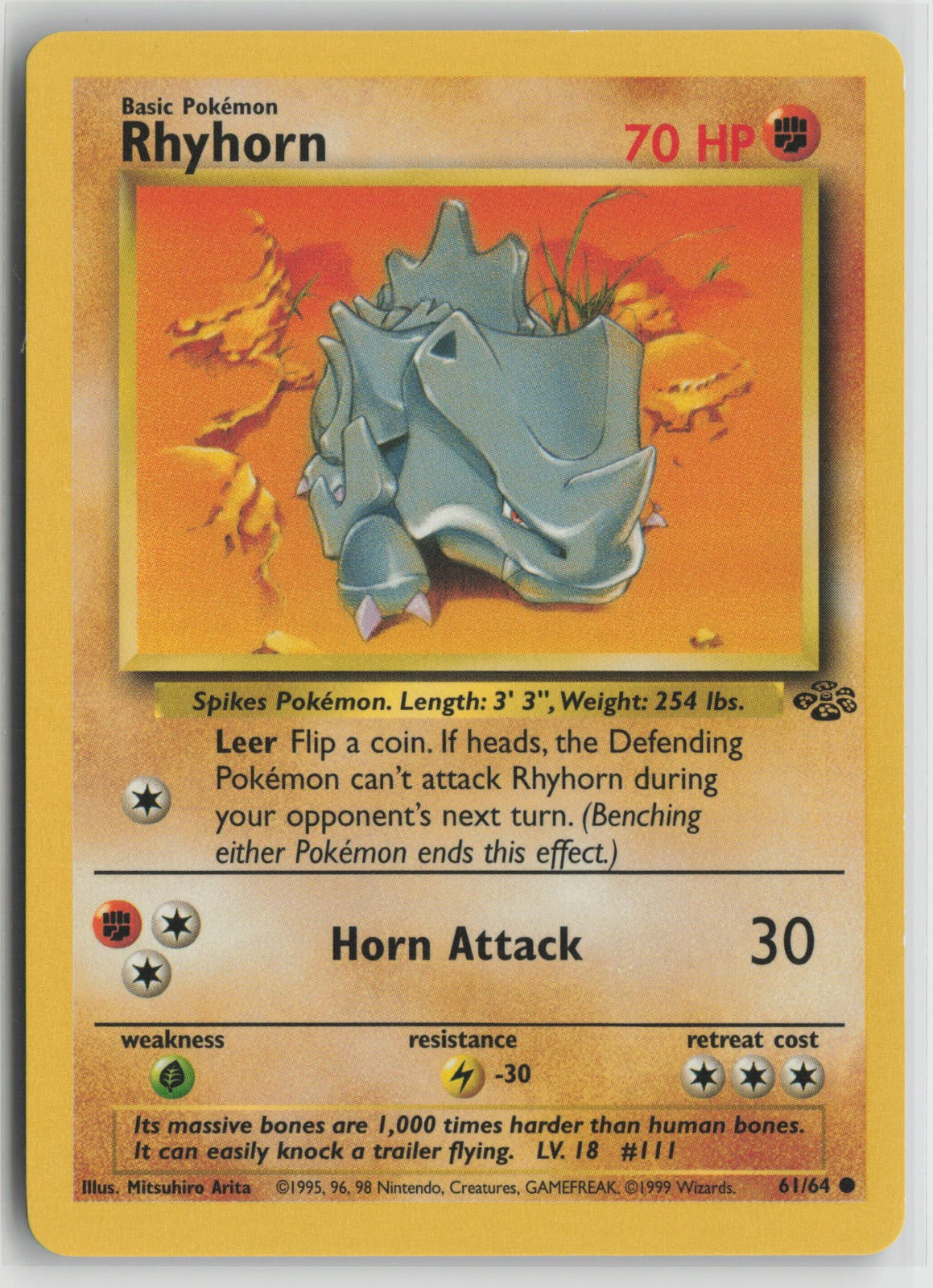 Rhyhorn Common Unlimited JU 61/64 LP