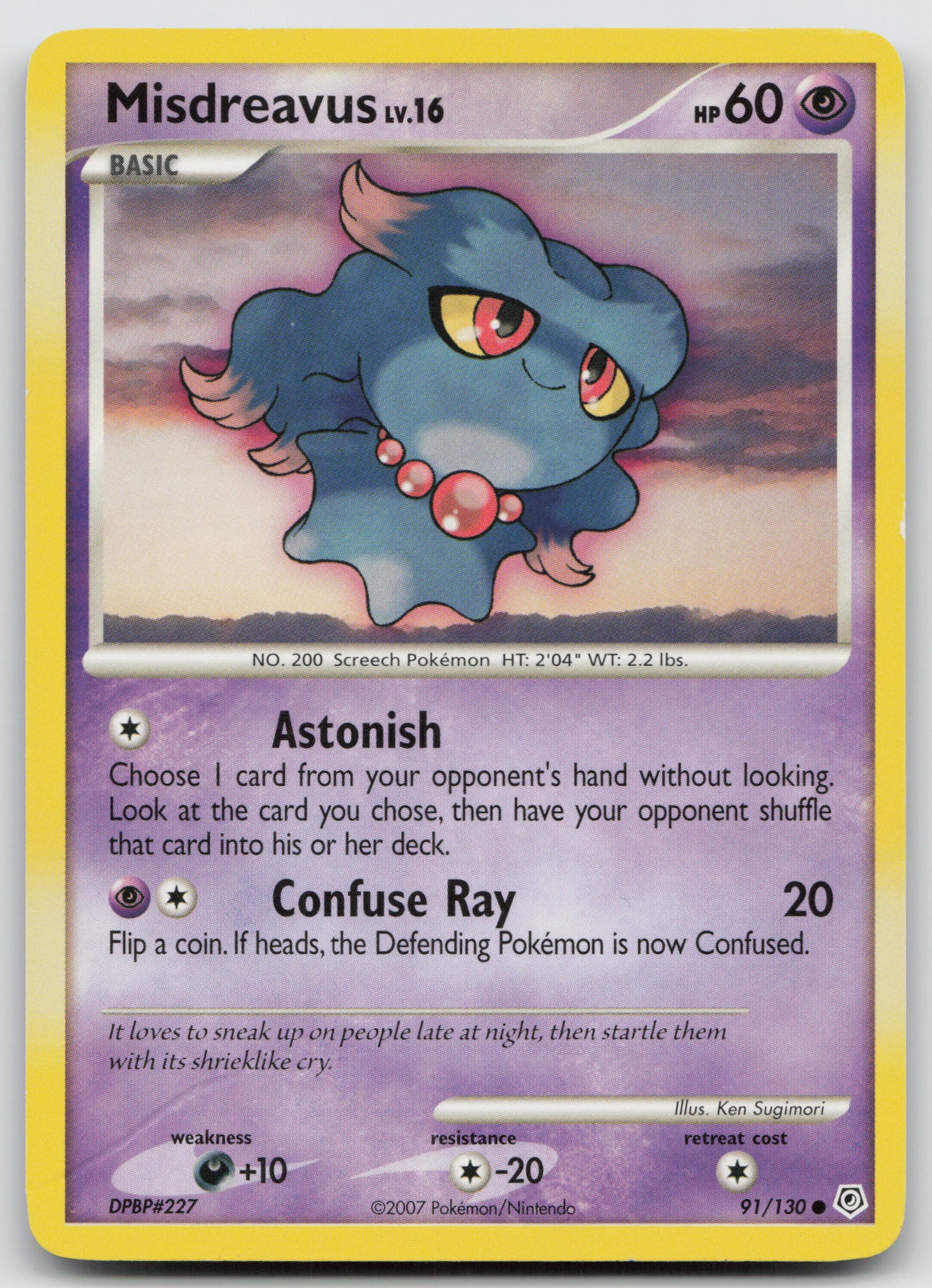 Misdreavus Common Normal DP 91/130 MP