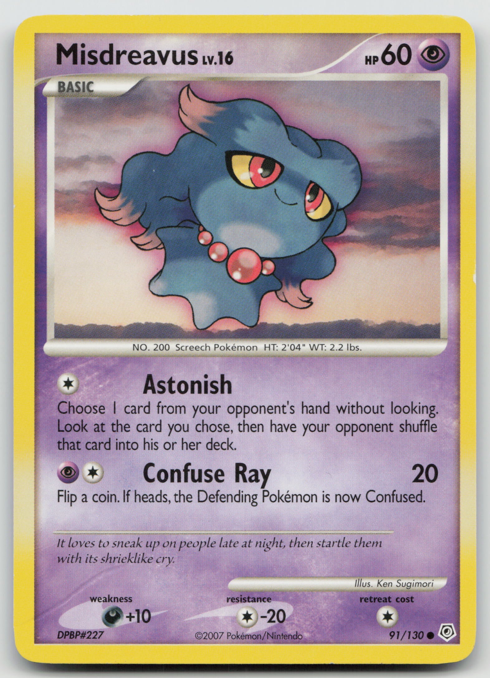 Misdreavus Common Normal DP 91/130 MP