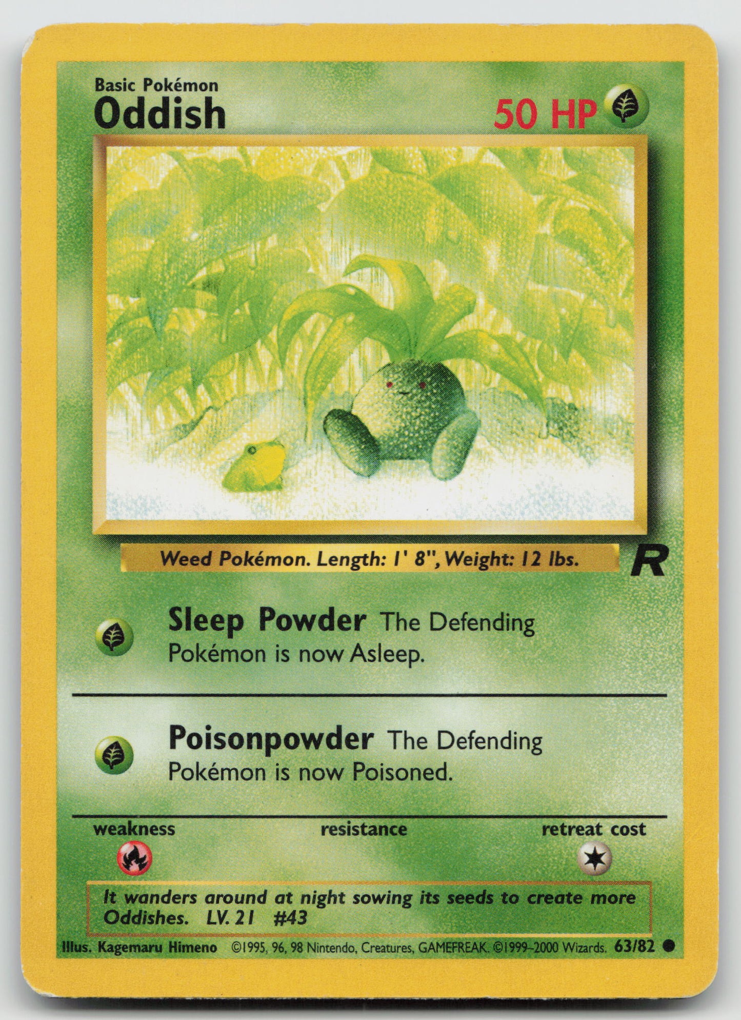 Oddish Common Unlimited TR 63/82 MP