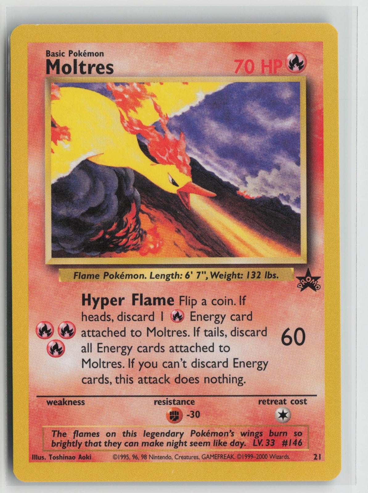 Moltres Promo PR 21/53 NM