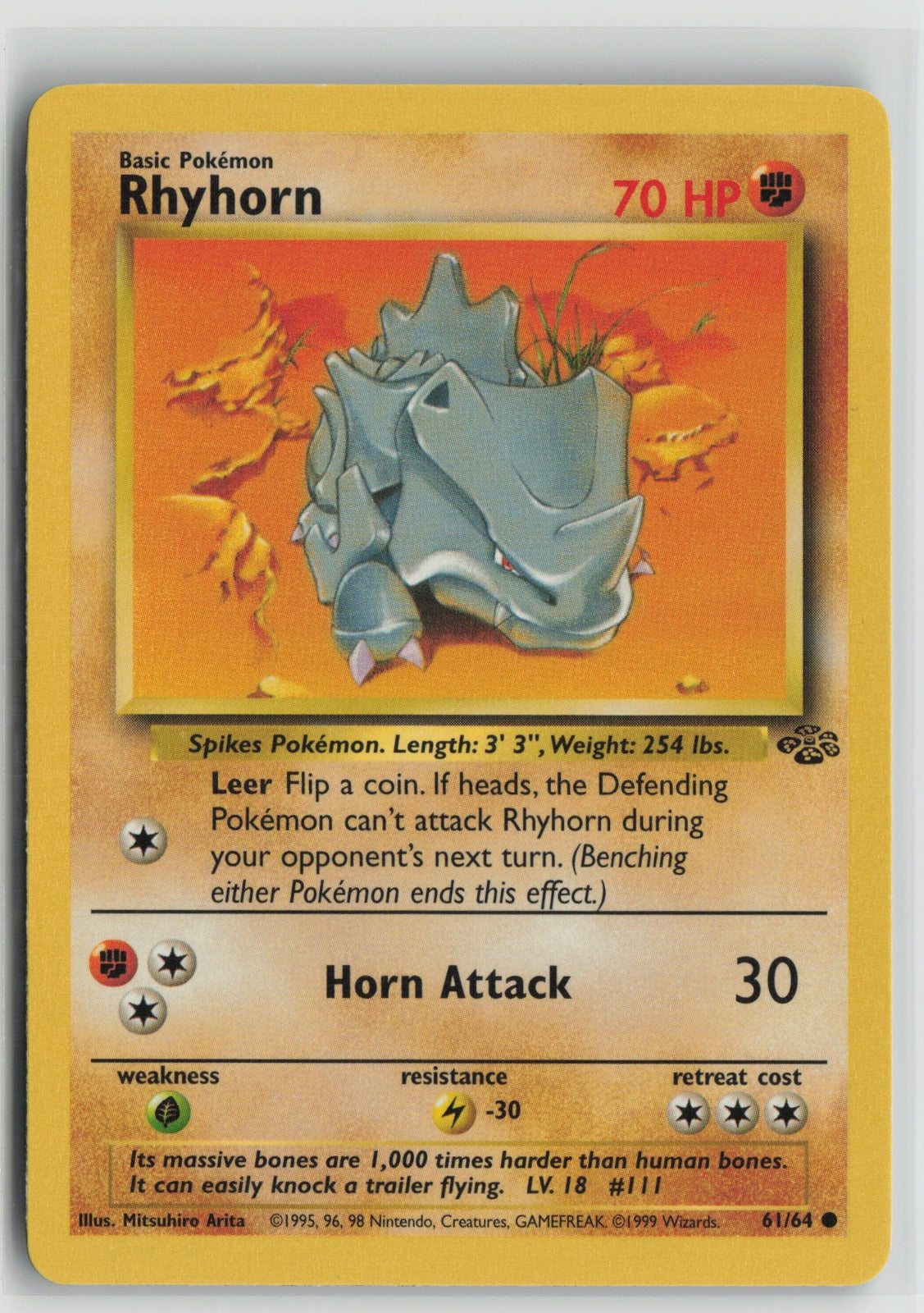 Rhyhorn Common Unlimited JU 61/64 NM