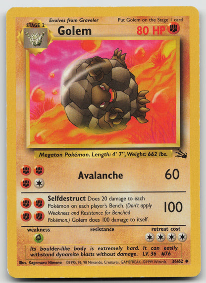Golem Uncommon Unlimited FO 36/62 MP