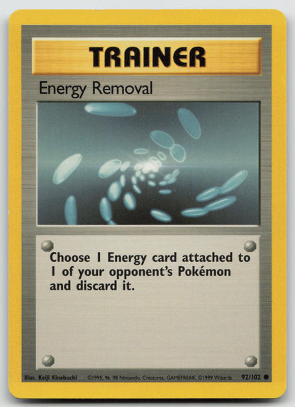 Energy Removal Common Normal BS 092/102 DMG
