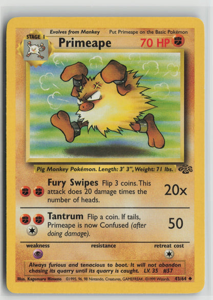 Primeape Uncommon Unlimited JU 43/64 LP