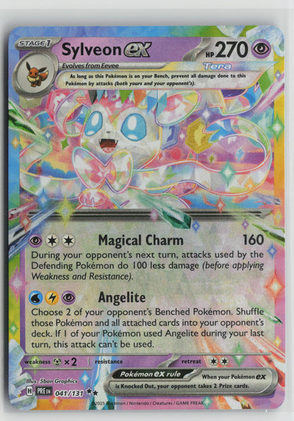 Sylveon ex - Double Rare SV: Prismatic Evolutions 041/131 NM