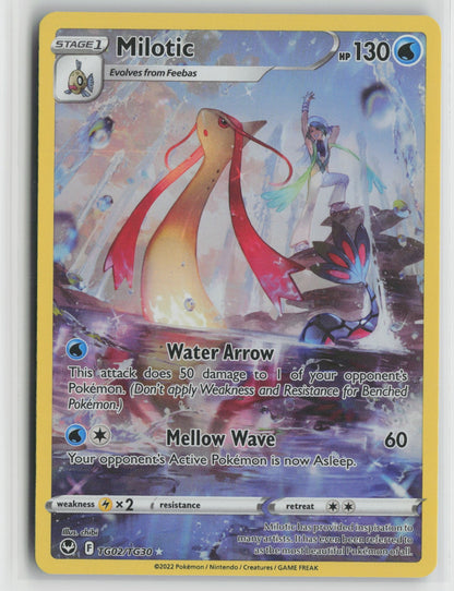 Milotic Ultra Rare Holo SWSH12: TG TG02/TG30 NM