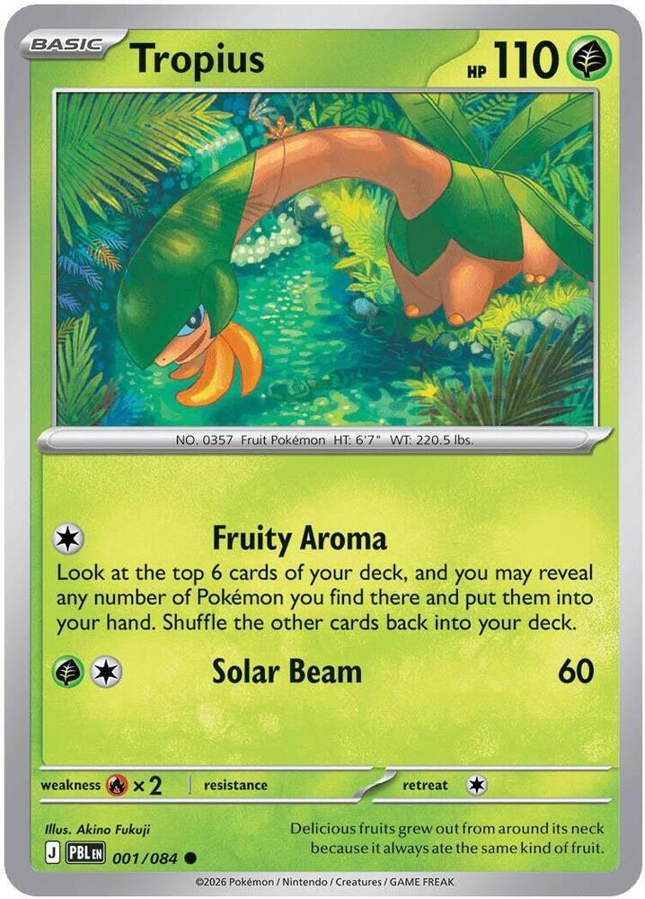 Tropius Common PBL 001/084 NM