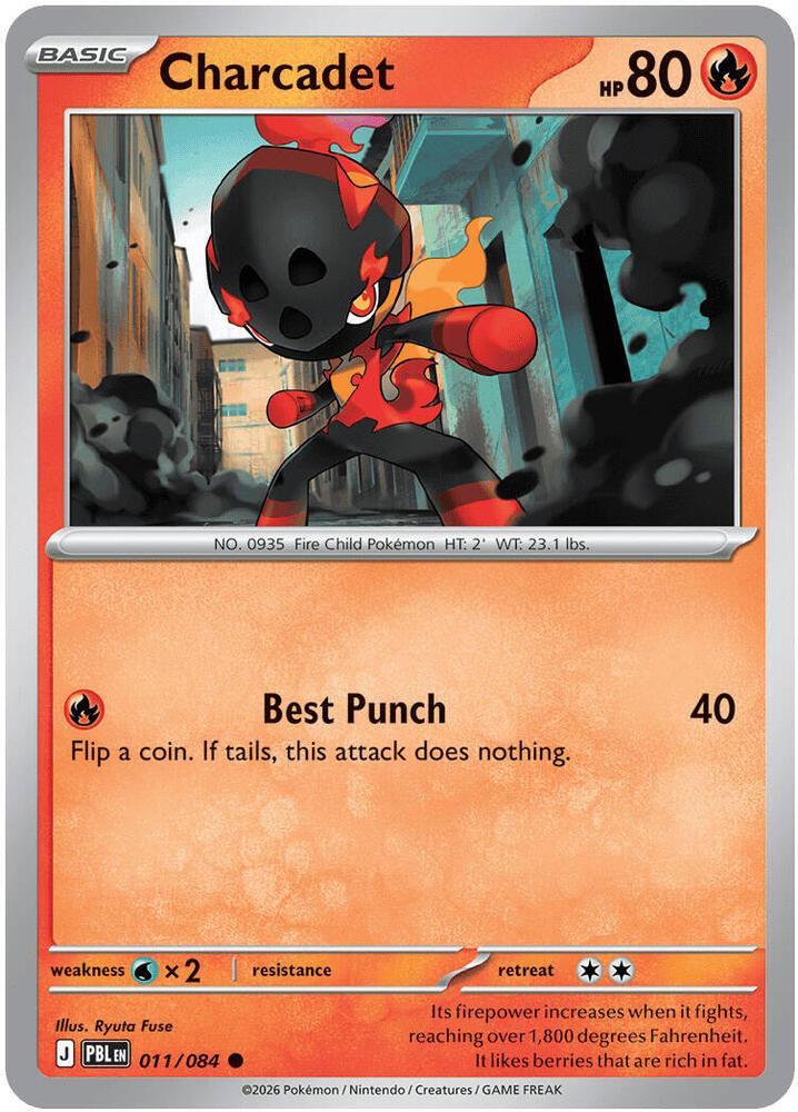 Charcadet Common PBL 011/084 NM