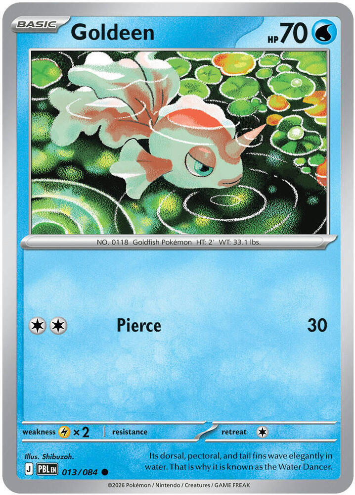 Goldeen Common PBL 013/084 NM