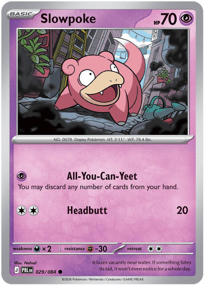 Slowpoke Common PBL 029/084 NM