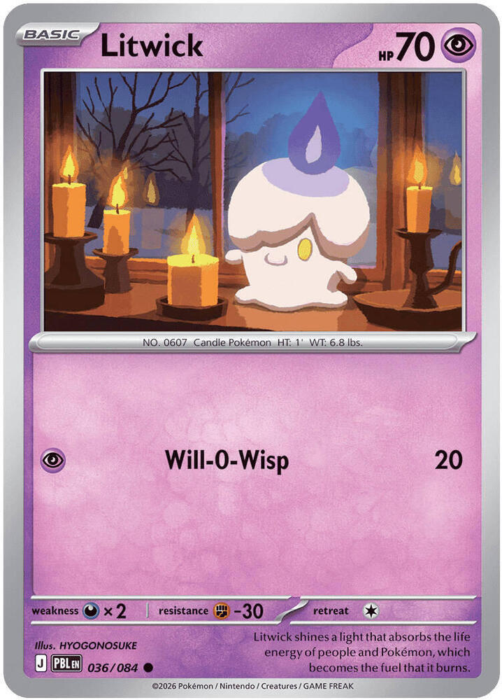 Litwick Common PBL 036/084 NM