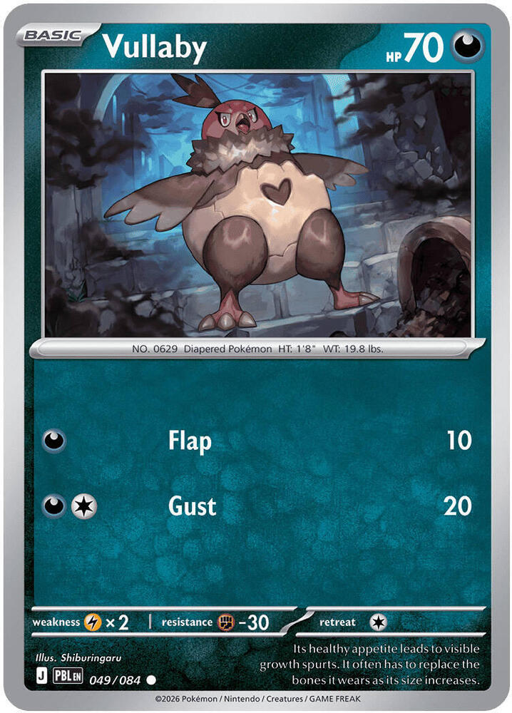 Vullaby Common PBL 049/084 NM