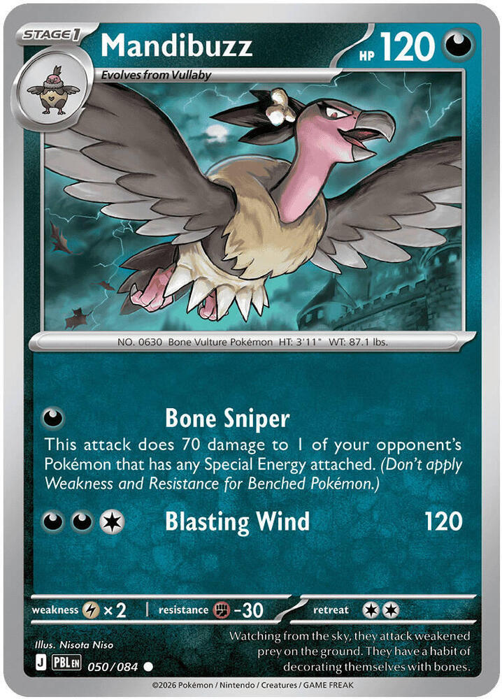 Mandibuzz Common PBL 050/084 NM