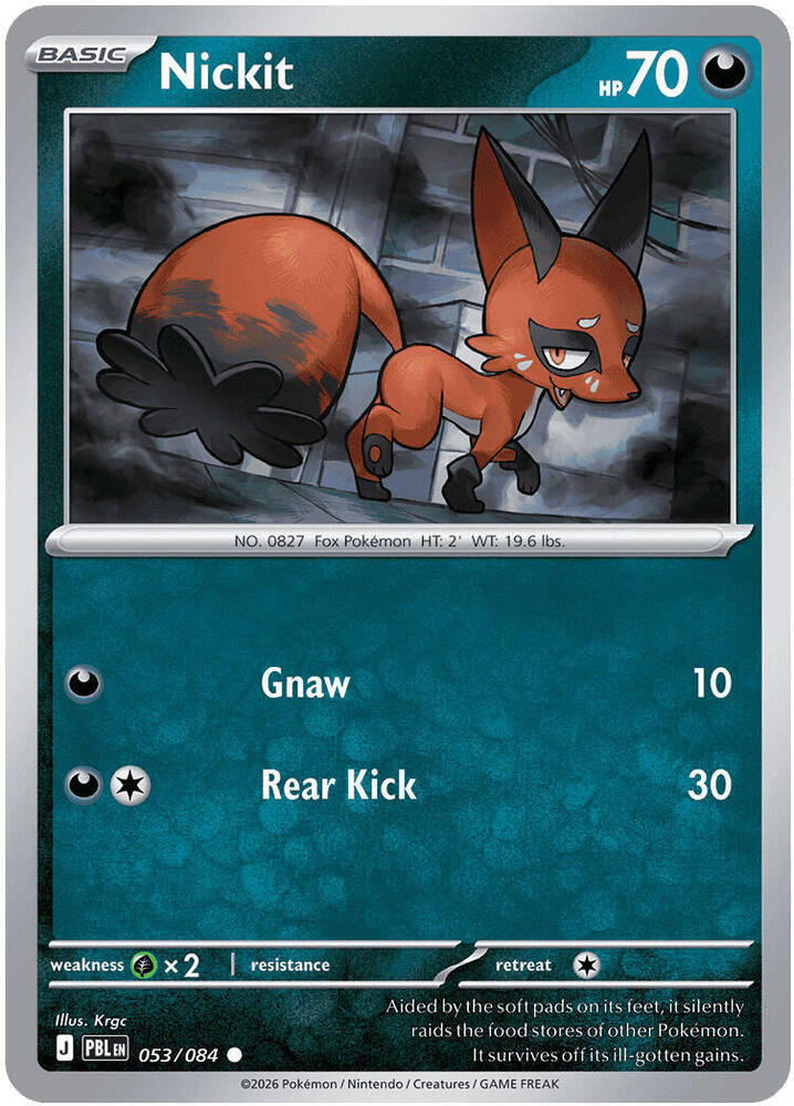 Nickit Common PBL 053/084 NM