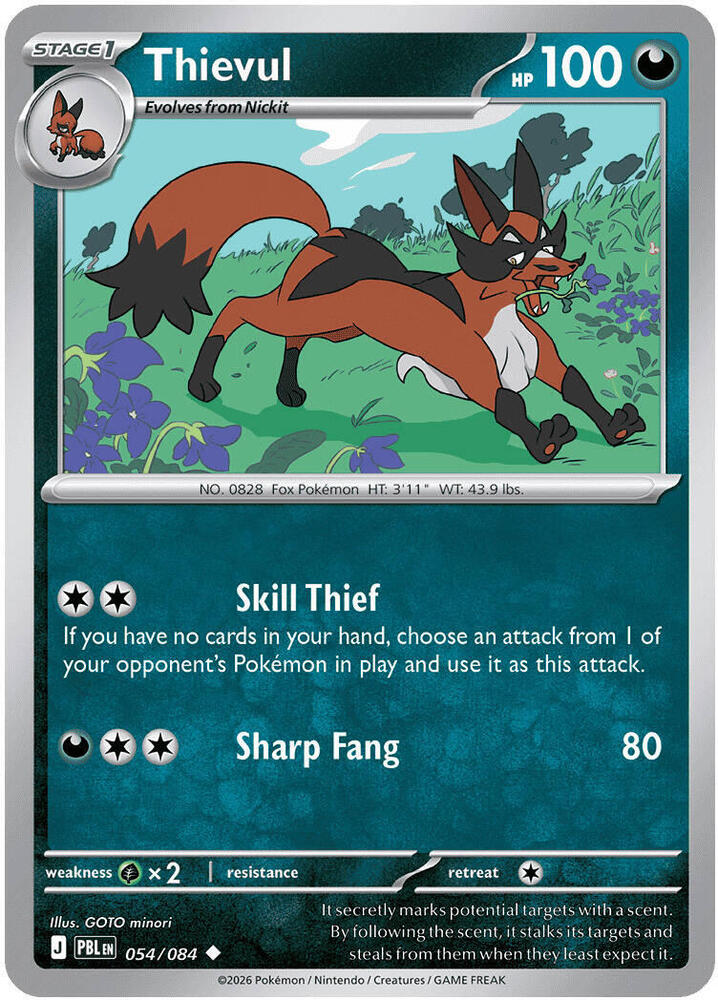 Thievul Uncommon PBL 054/084 NM
