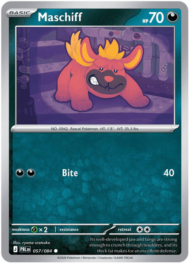 Maschiff Common PBL 057/084 NM