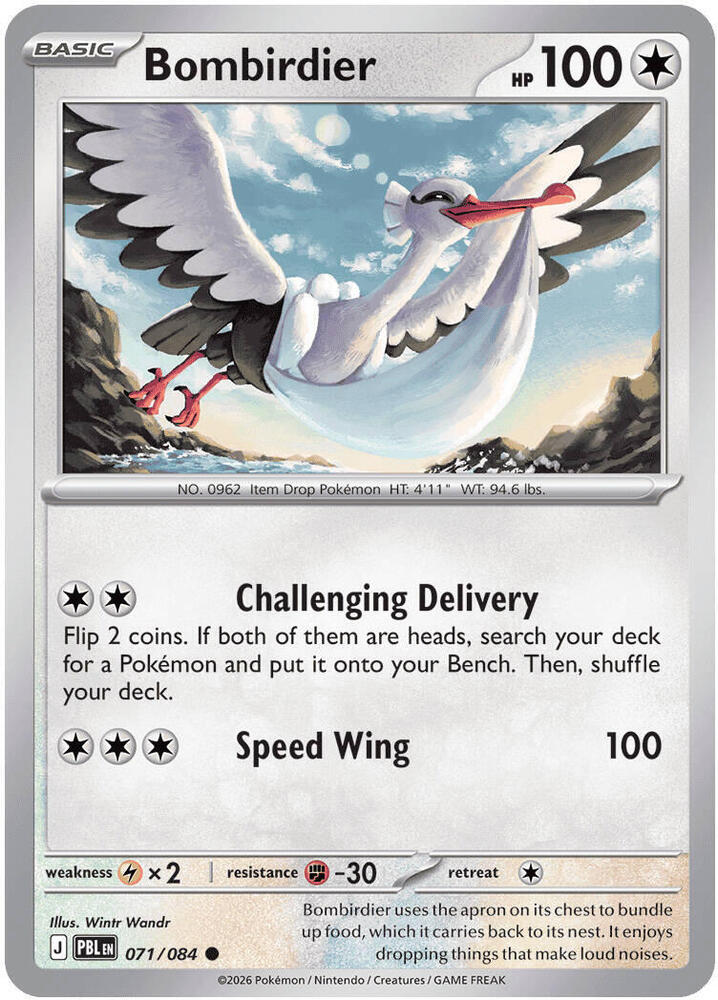 Bombirdier Common PBL 071/084 NM