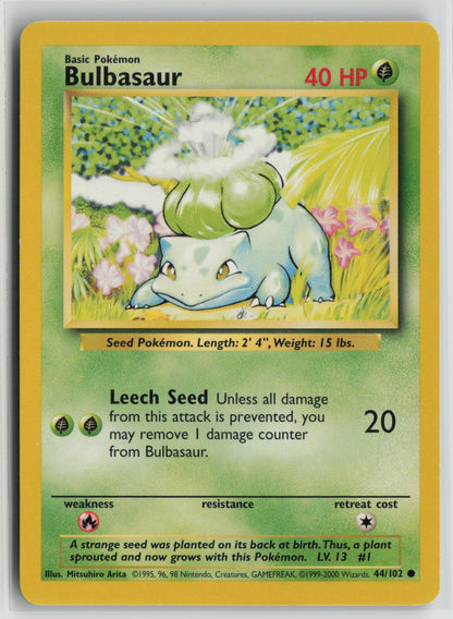 Bulbasaur Common BS 044/102 LP