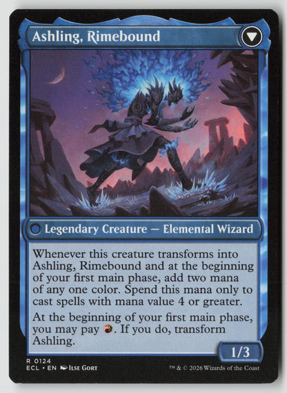 Ashling, Rekindled R ECL 124 NM (Back)