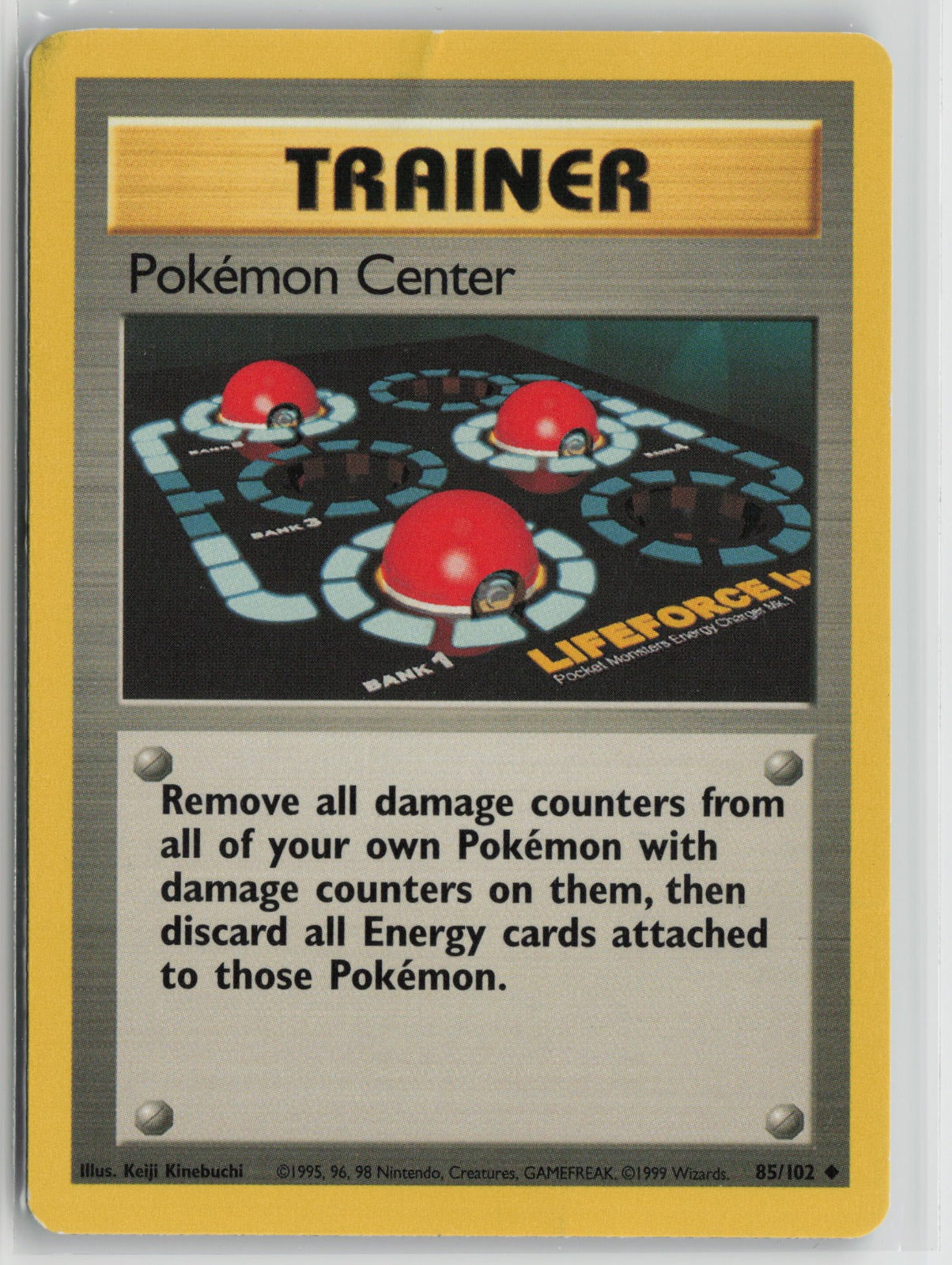 Pokemon Center Uncommon BS 085/102 DMG