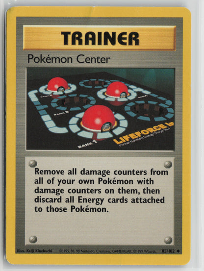 Pokemon Center Uncommon BS 085/102 DMG