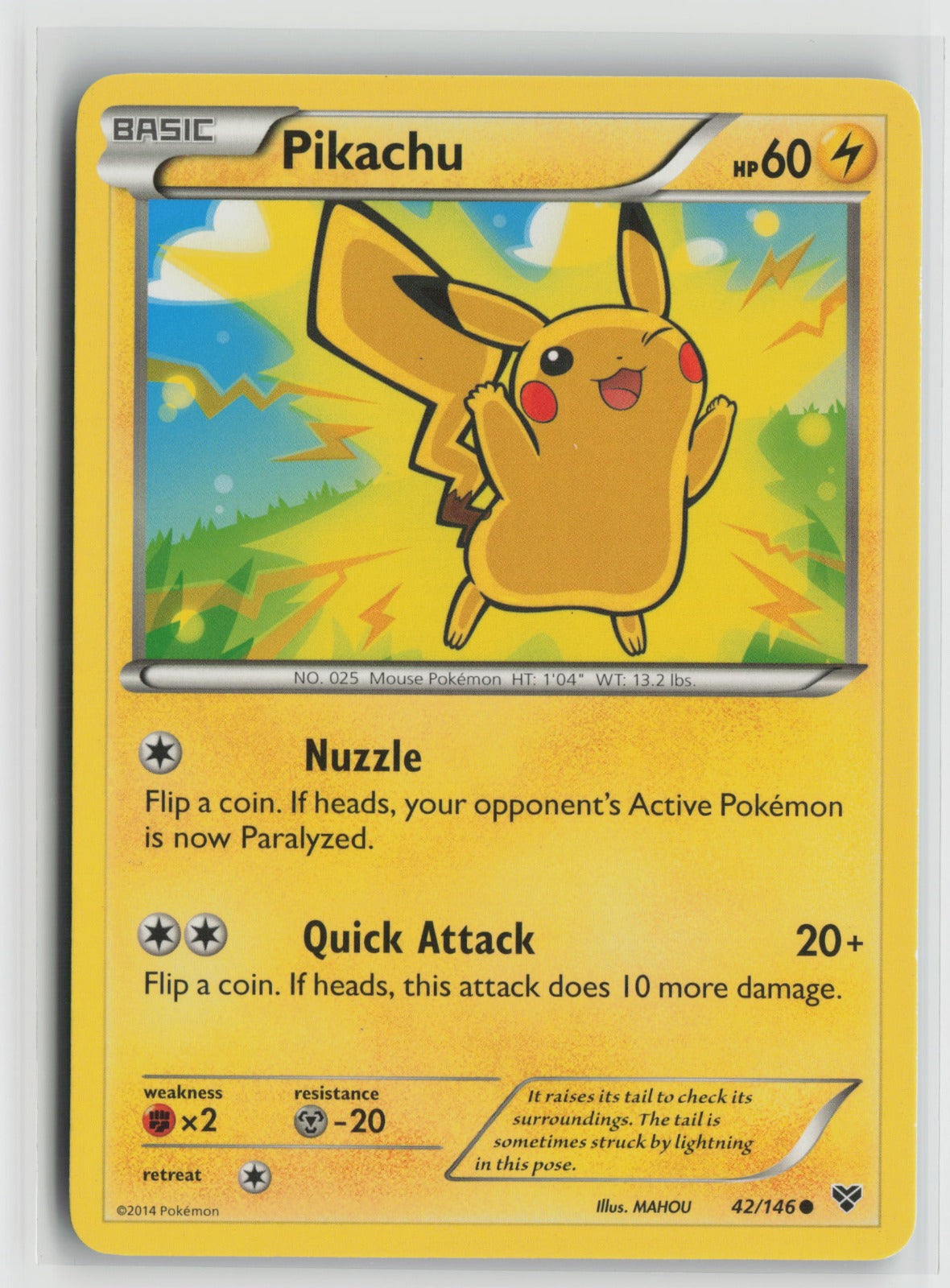 Pikachu Common XY 42/146 LP