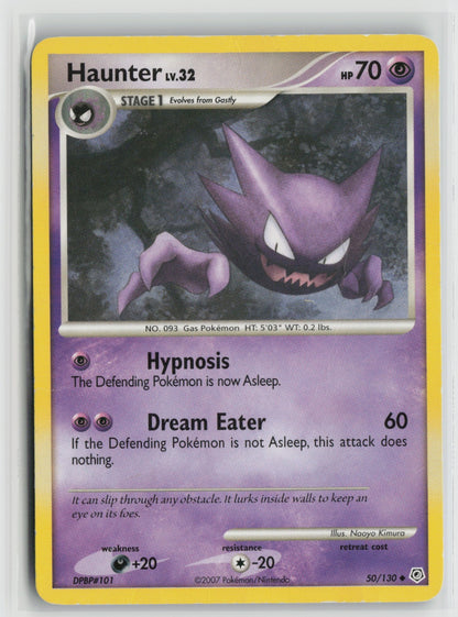 Haunter Uncommon DP 50/130 HP