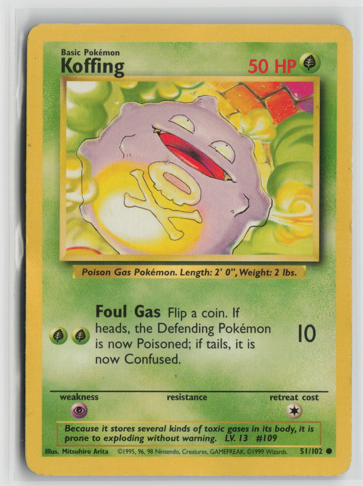 Koffing Common BS 051/102 DMG