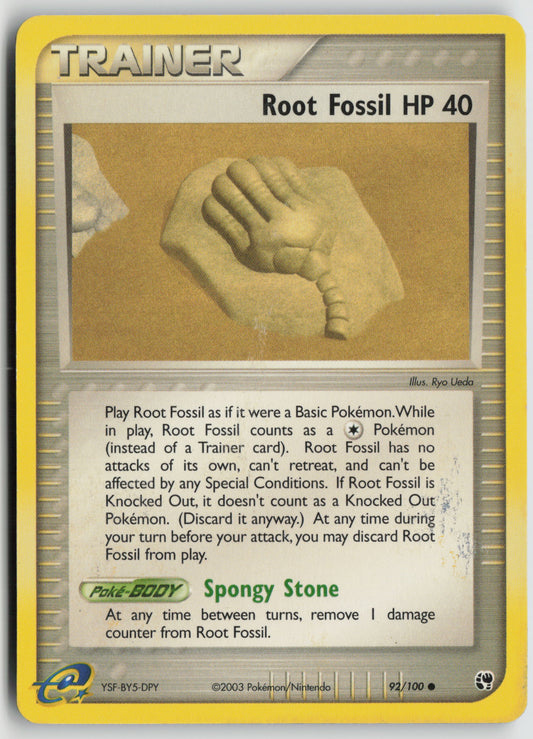 Root Fossil Common Sandstorm 92/100 DMG
