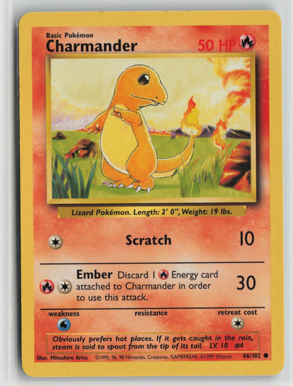 Charmander Common BS 046/102 MP