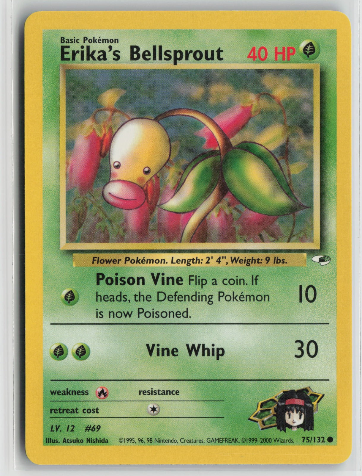 Erika's Bellsprout (75) Common Unlimited G1 075/132 LP