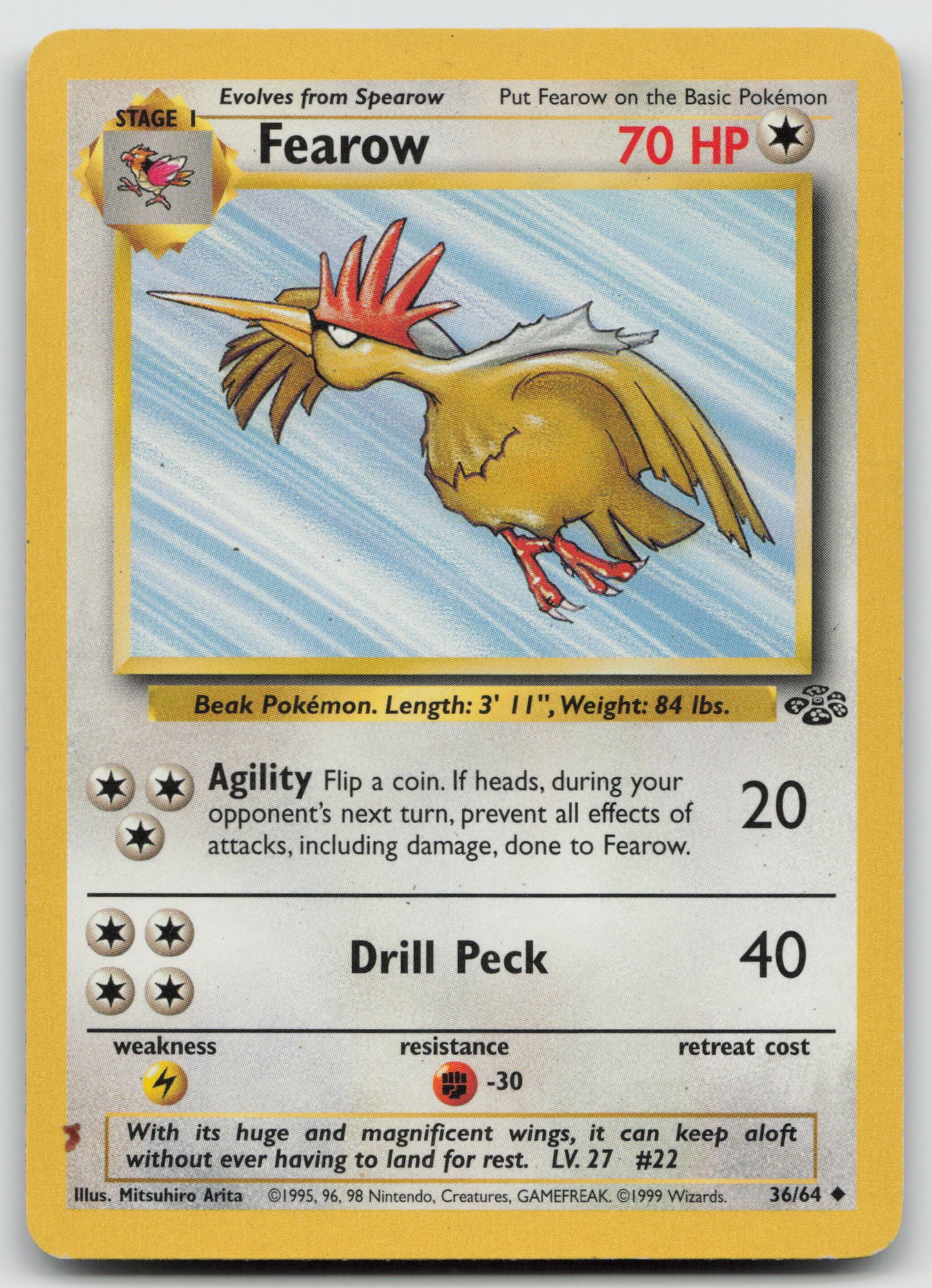 Spearow Common Unlimited JU 62/64 MP