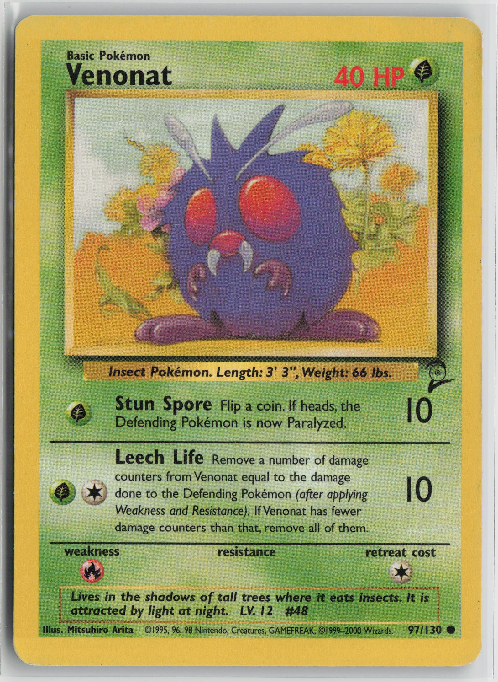 Venonat Common Normal BS2 097/130 MP