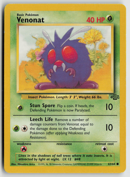 Venonat Common Jungle 63/64 MP