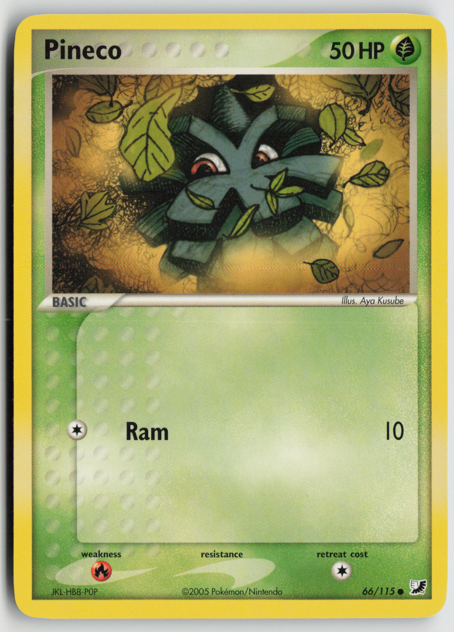 Pineco Common Unseen Forces 66/115 HP