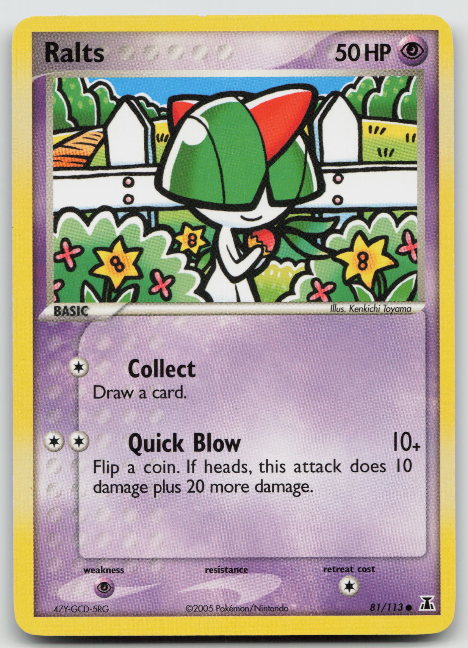 Ralts Common Normal DS 81/113 MP
