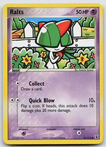 Ralts Common Normal DS 81/113 MP