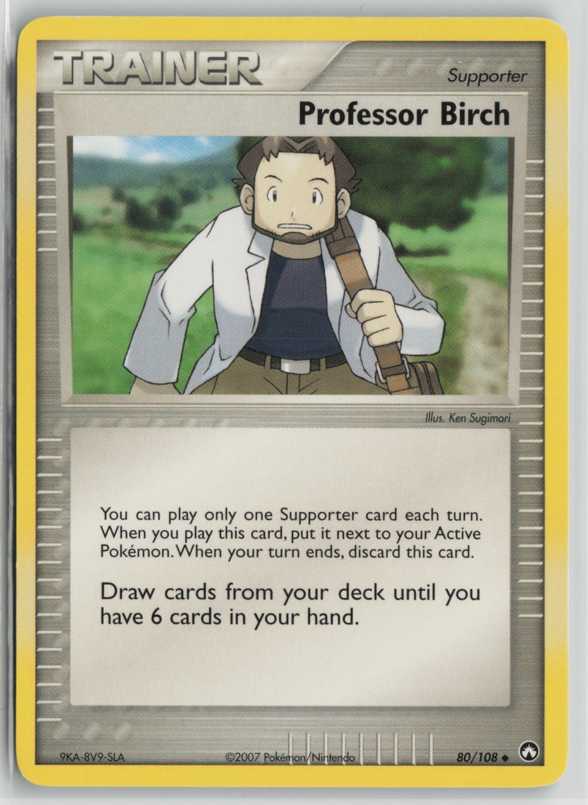 Professor Birch Uncommon PK 80/108 DMG