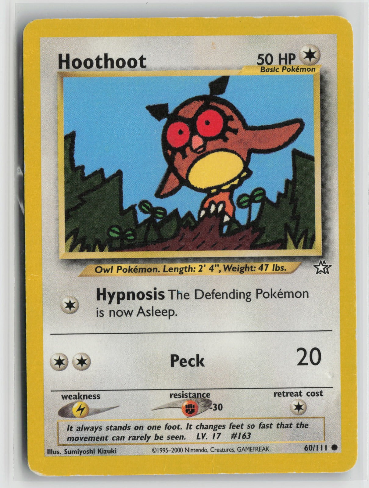 Hoothoot Common Unlimited N1 060/111 HP