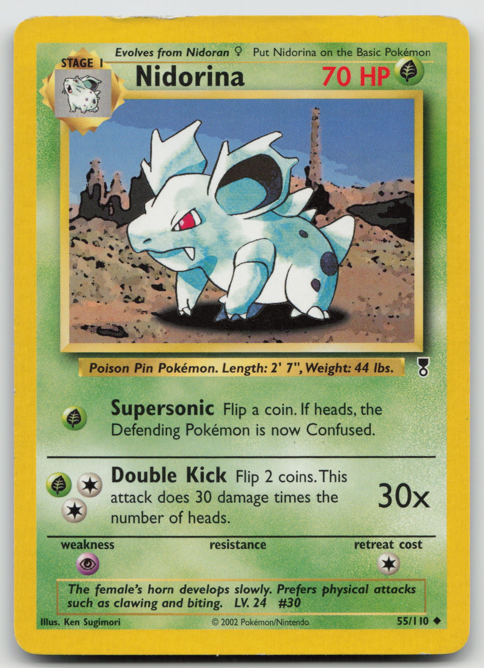 Nidorina Uncommon Normal LC 055/110 MP