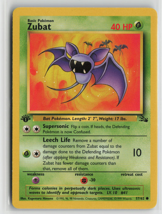 Zubat Common 1st Edition FO 57/62 MP