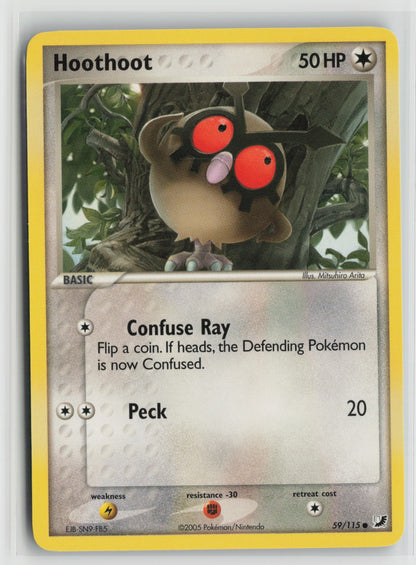 Hoothoot Common UF 59/115 NM
