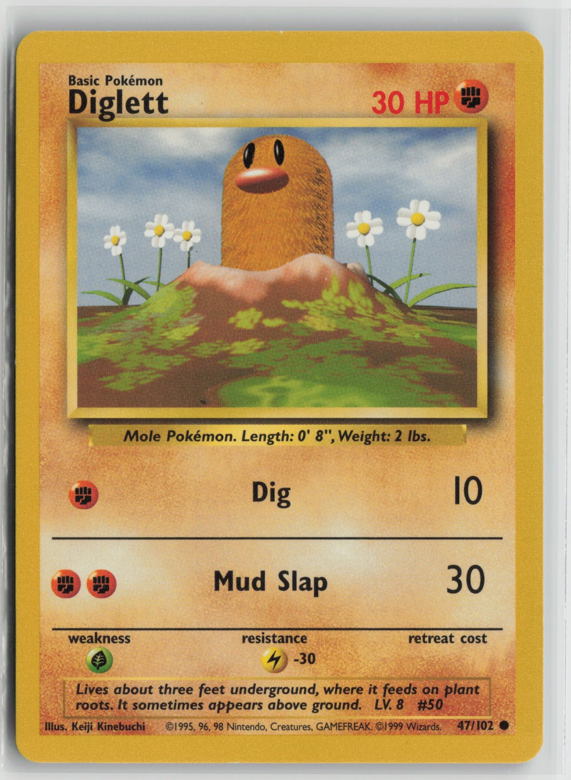 Diglett Common BS 047/102 MP