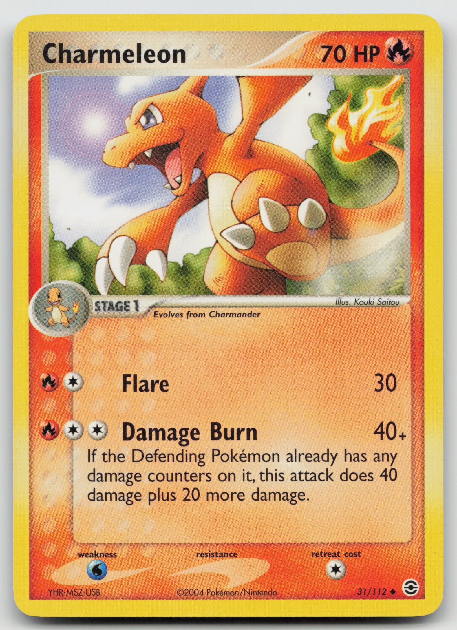 Charmeleon Uncommon Normal RG 31/112 DMG