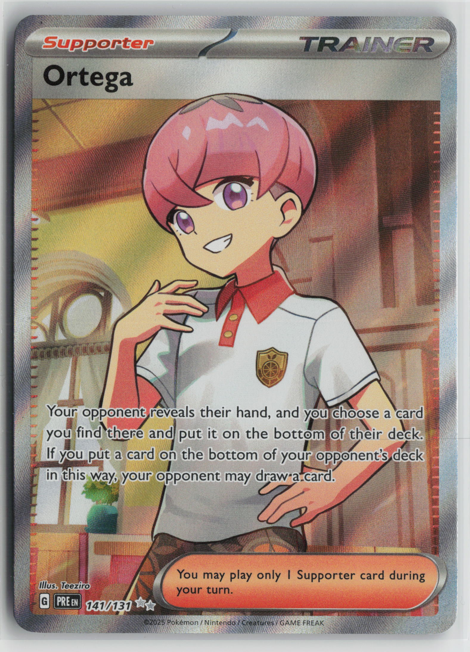 Ortega Ultra Rare SV: Prismatic Evolutions 141/131 NM