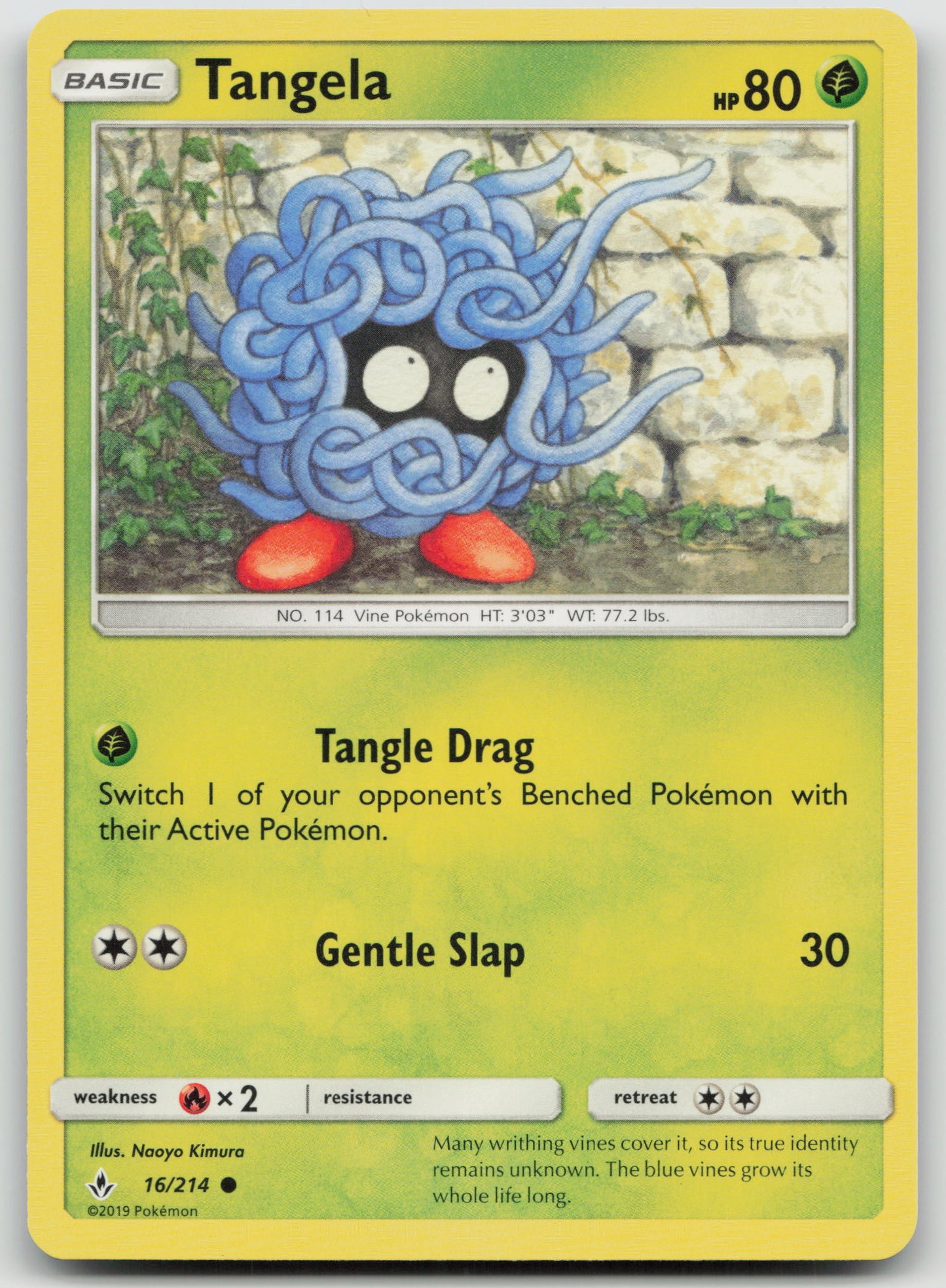 Tangela Common Normal SM10 16/214 NM