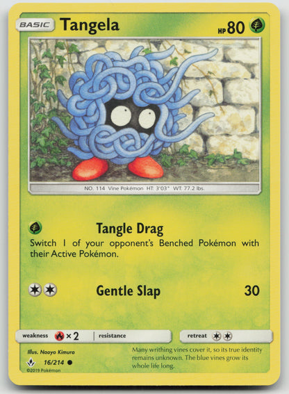 Tangela Common Normal SM10 16/214 NM