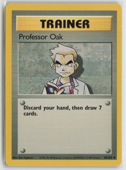 Professor Oak Uncommon BS 088/102 NM